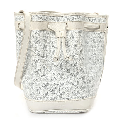 Goyard Goyardine Petit Flot Bucket Bag PM White 1 of 10