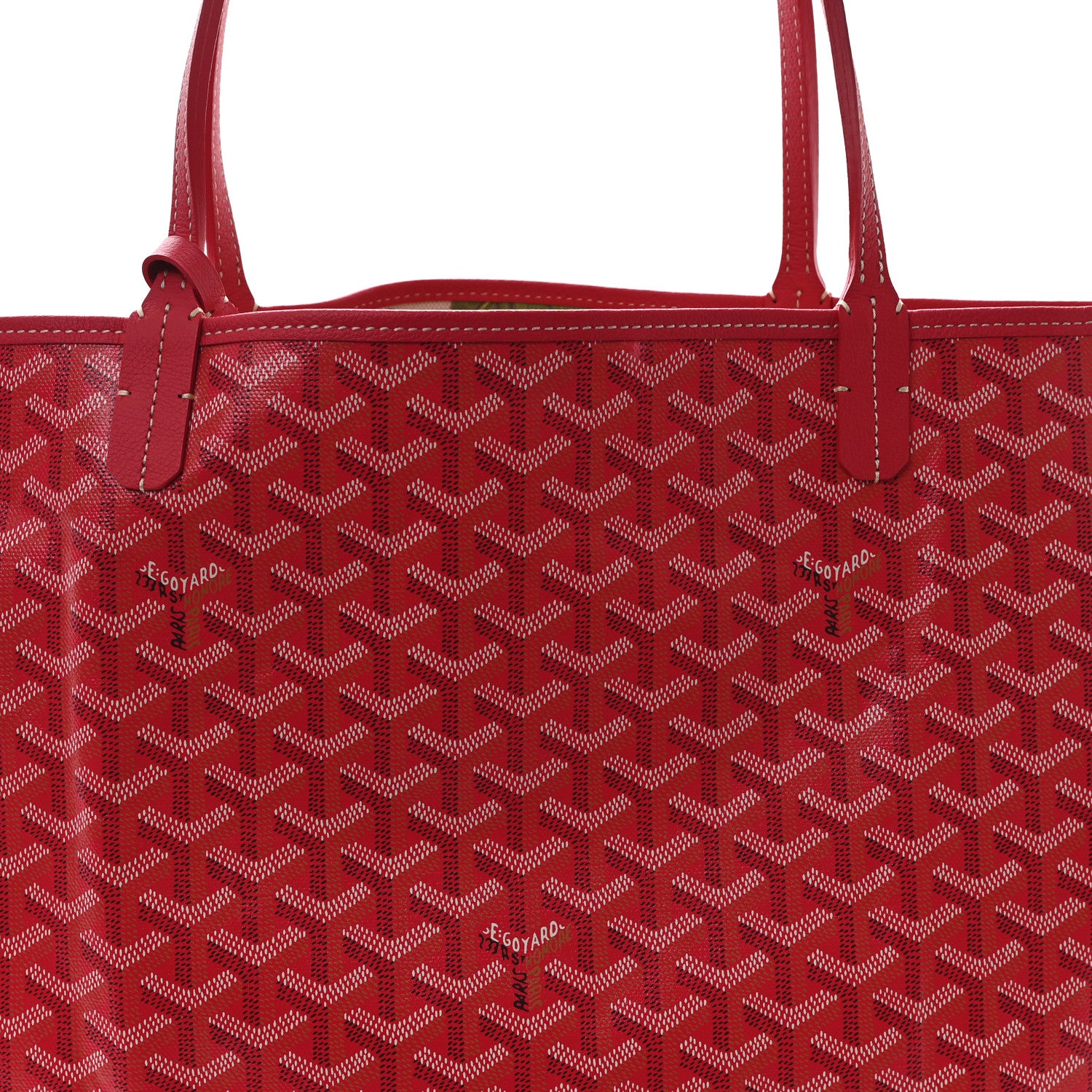 Goyard Goyardine Le Jardin Saint Louis GM Fuchsia 9 of 11