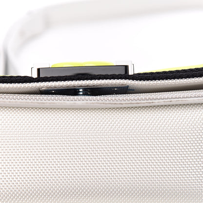 Chanel Canvas Quilted Small Fluo Boy Flap White Black Yellow 14 of 18