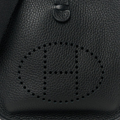Hermes Taurillon Clemence Evelyne TPM Black 8 of 10