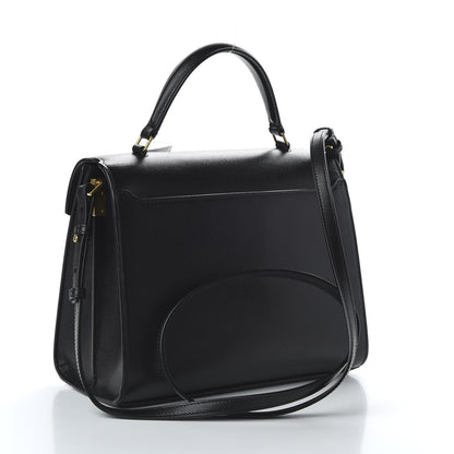 Saint Laurent Grain de Poudre Medium Classic Monogram Cassandra Top Handle Black 3 of 11