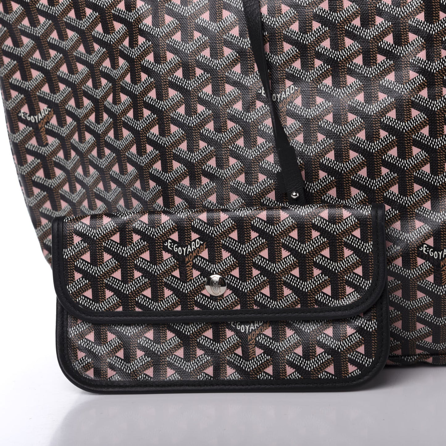 Goyardine Saint Louis Claire Voie GM Black Pink