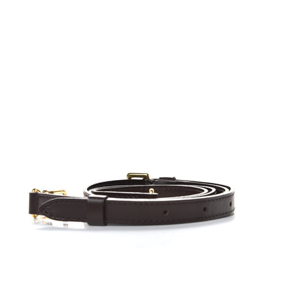 Louis Vuitton Calfskin 16mm Adjustable Shoulder Strap Brown 3 of 4