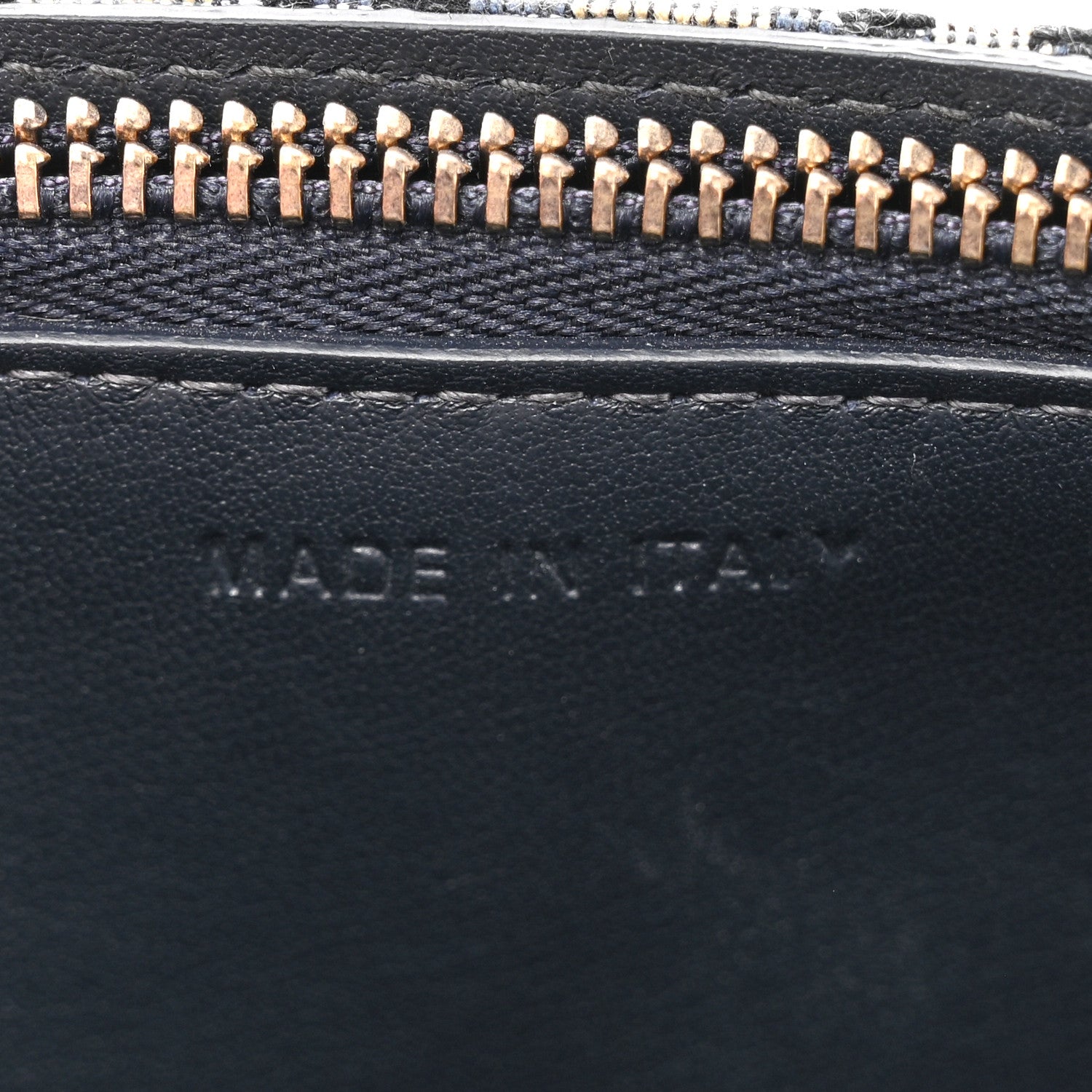 Christian Dior Oblique Saddle Belt Bag Blue 8 of 14