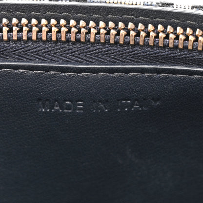 Christian Dior Oblique Saddle Belt Bag Blue 8 of 14