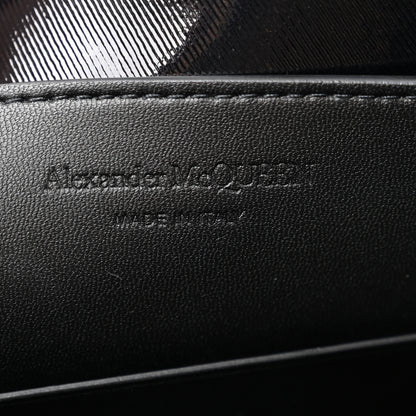 Alexander McQueen Coated Canvas Logo Shopper Tote Black 6 of 11