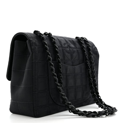Chanel Nylon Medium Travel Flap Black 2 of 9