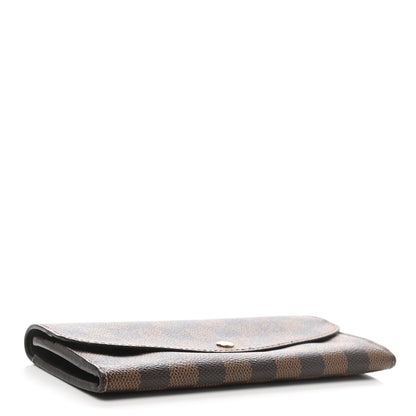 Louis Vuitton Damier Ebene Emilie Wallet 4 of 7