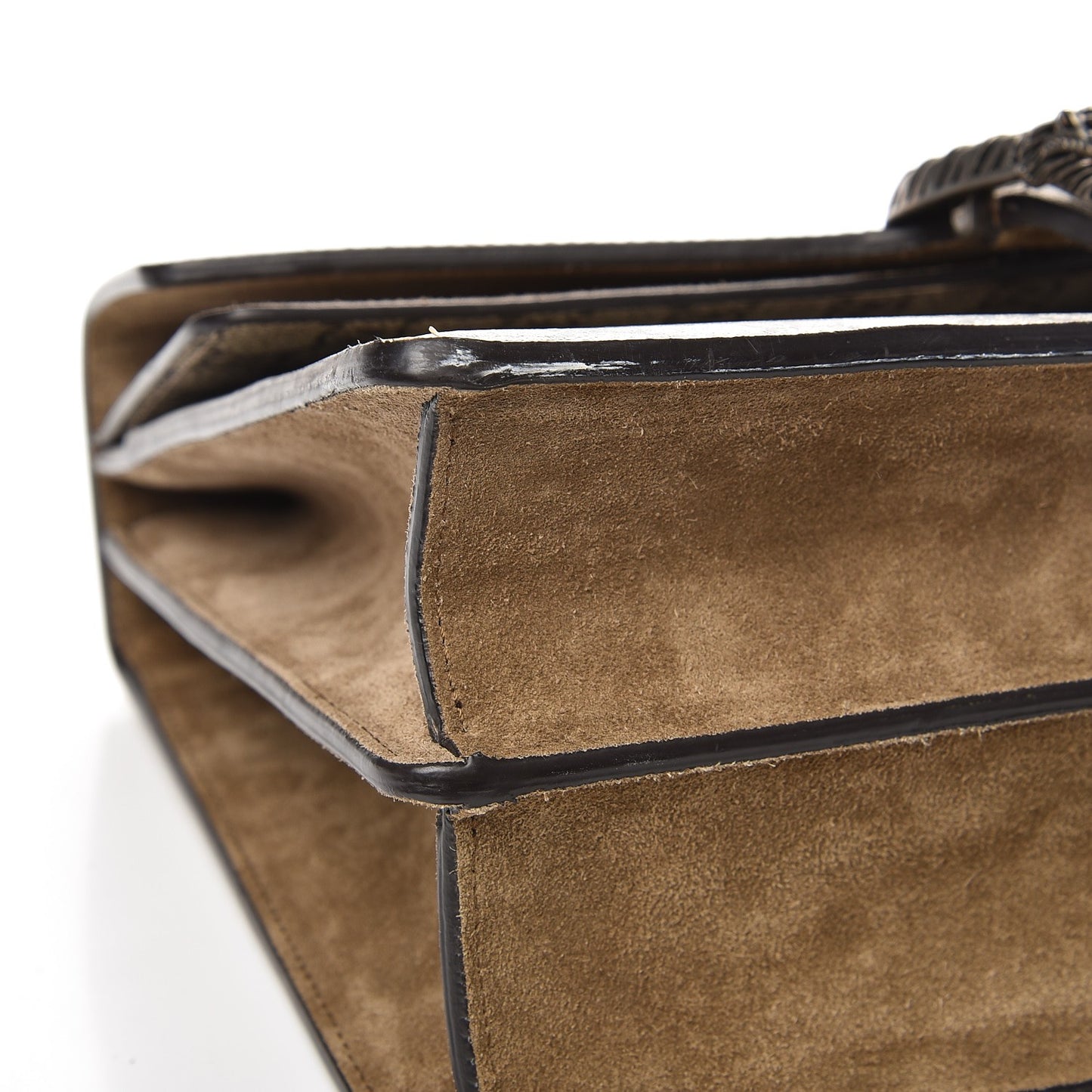 GG Supreme Monogram Medium Dionysus Shoulder Bag Taupe