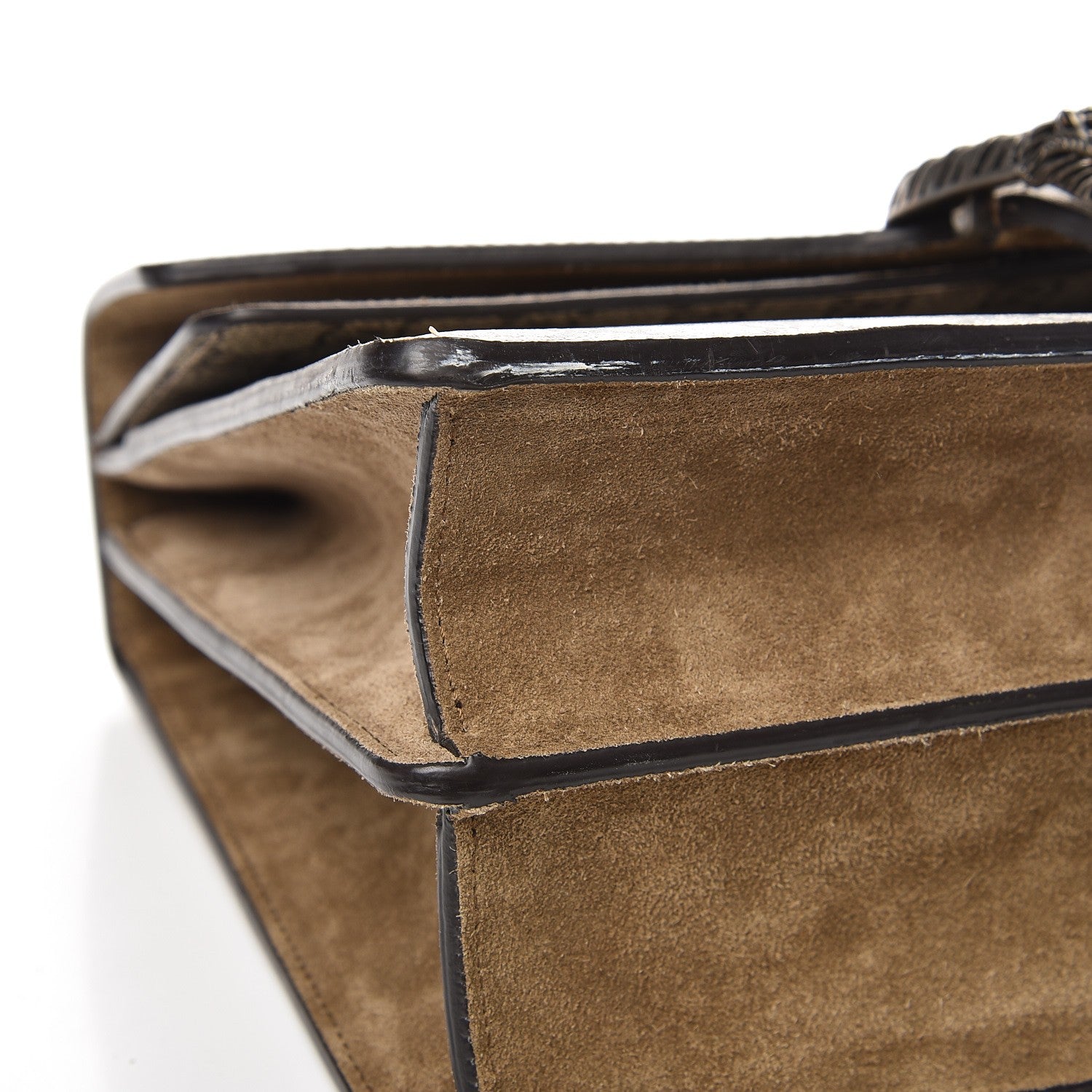 Gucci GG Supreme Monogram Medium Dionysus Shoulder Bag Taupe 7 of 11