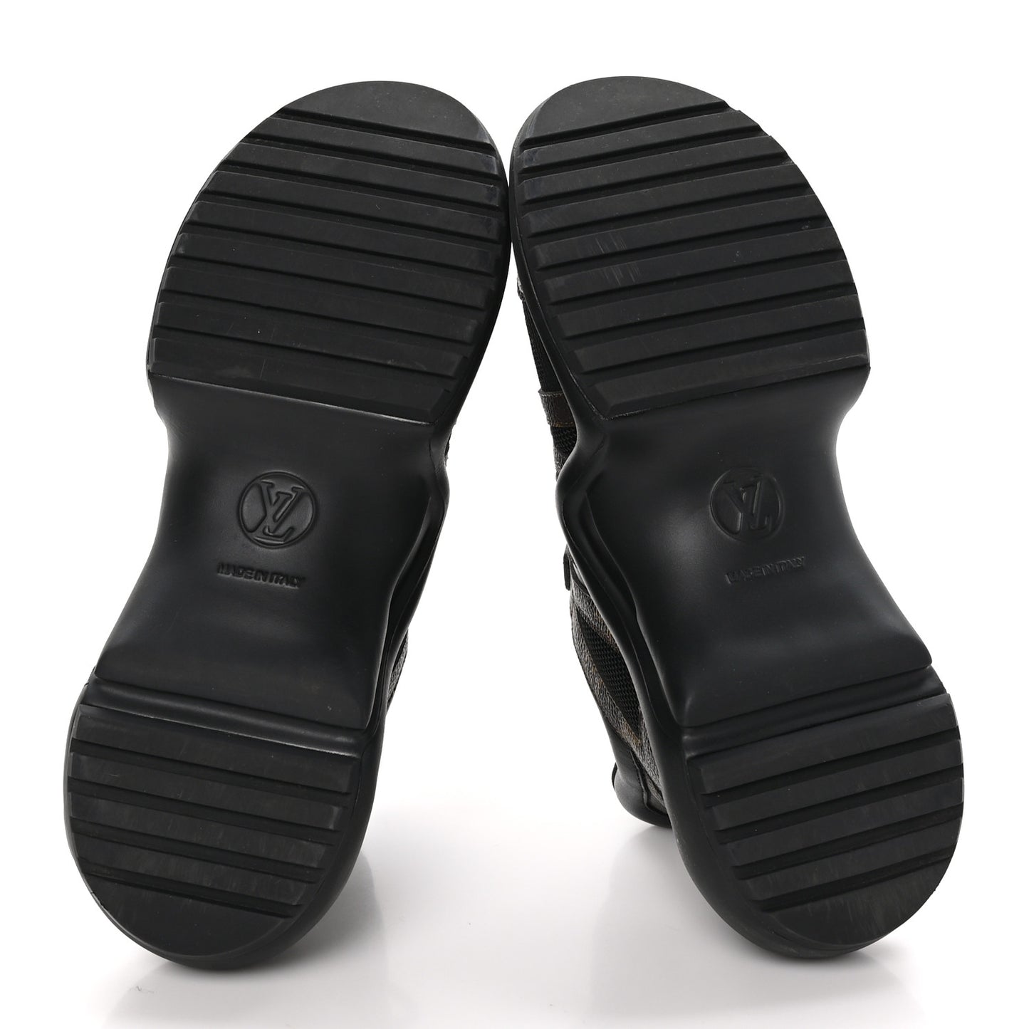 Calfskin Patent Monogram LV Archlight Sneakers 38 Black