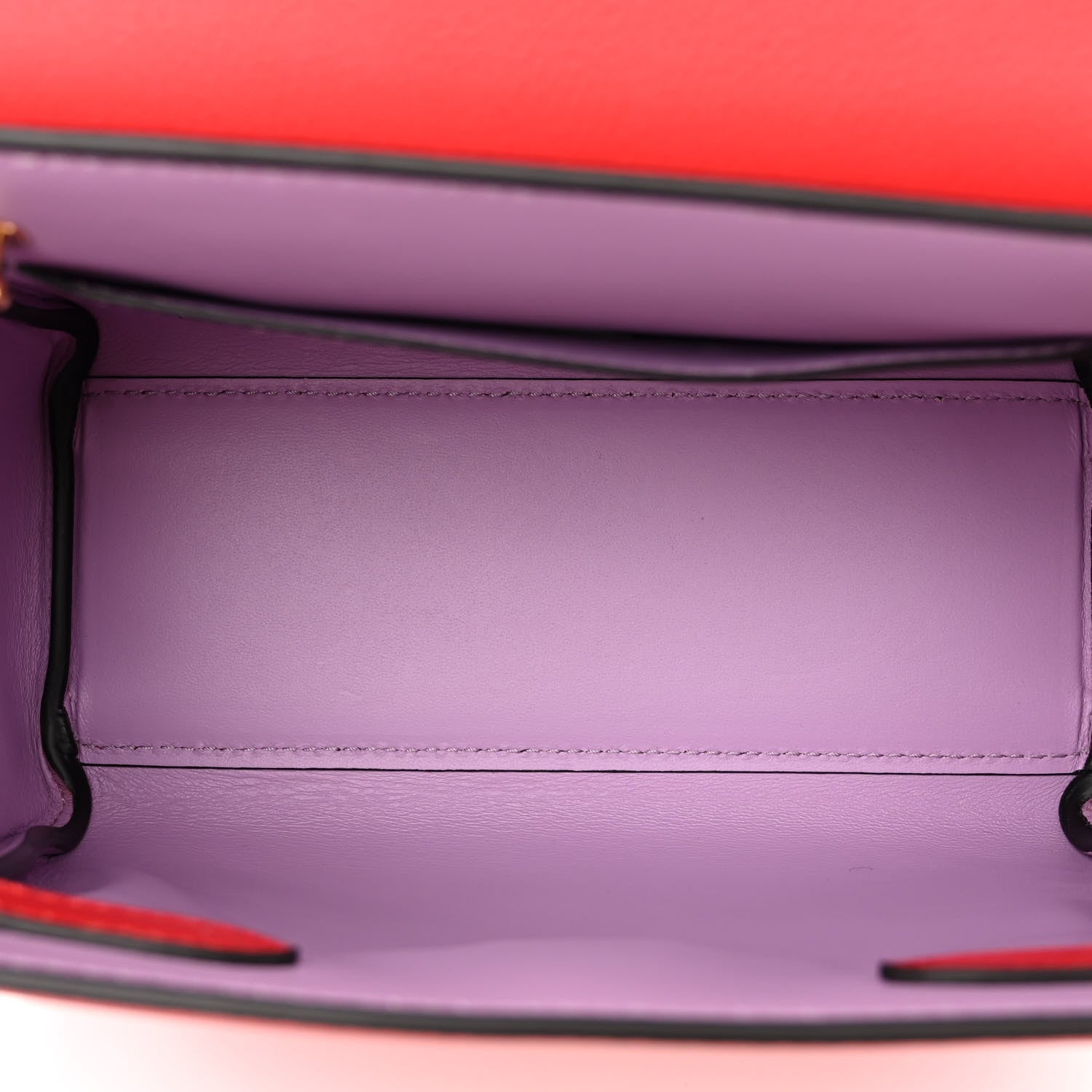Versace Grained Calfskin Small La Medusa Top Handle Bag Red 5 of 9