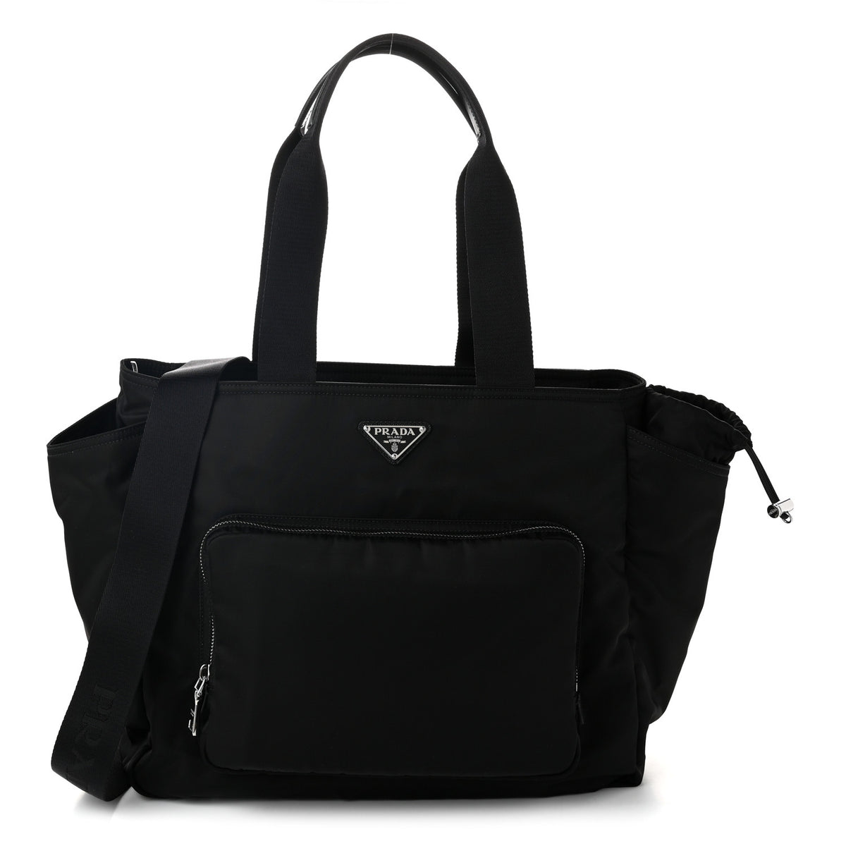 Prada Nylon Vela Baby Bag Black 1 of 11