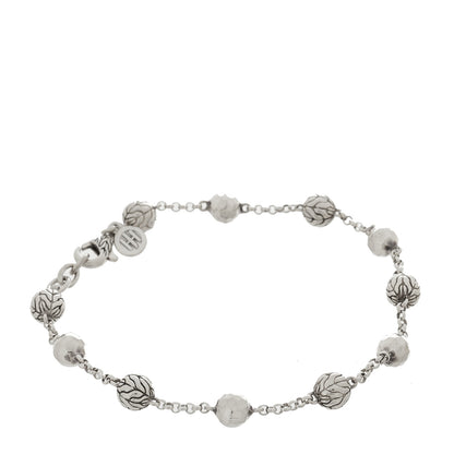 John Hardy Sterling Silver Classic Chain Ball Station Bracelet 1 of 3