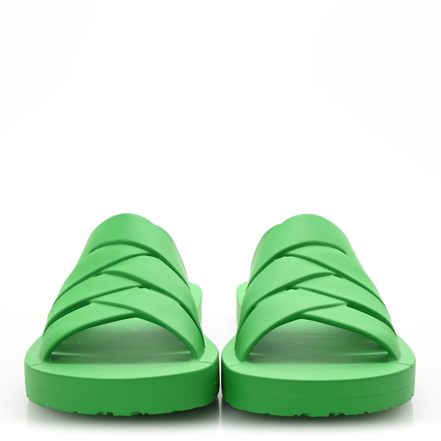 Bottega Veneta Rubber Flintstone Mules 43 Parakeet 3 of 9