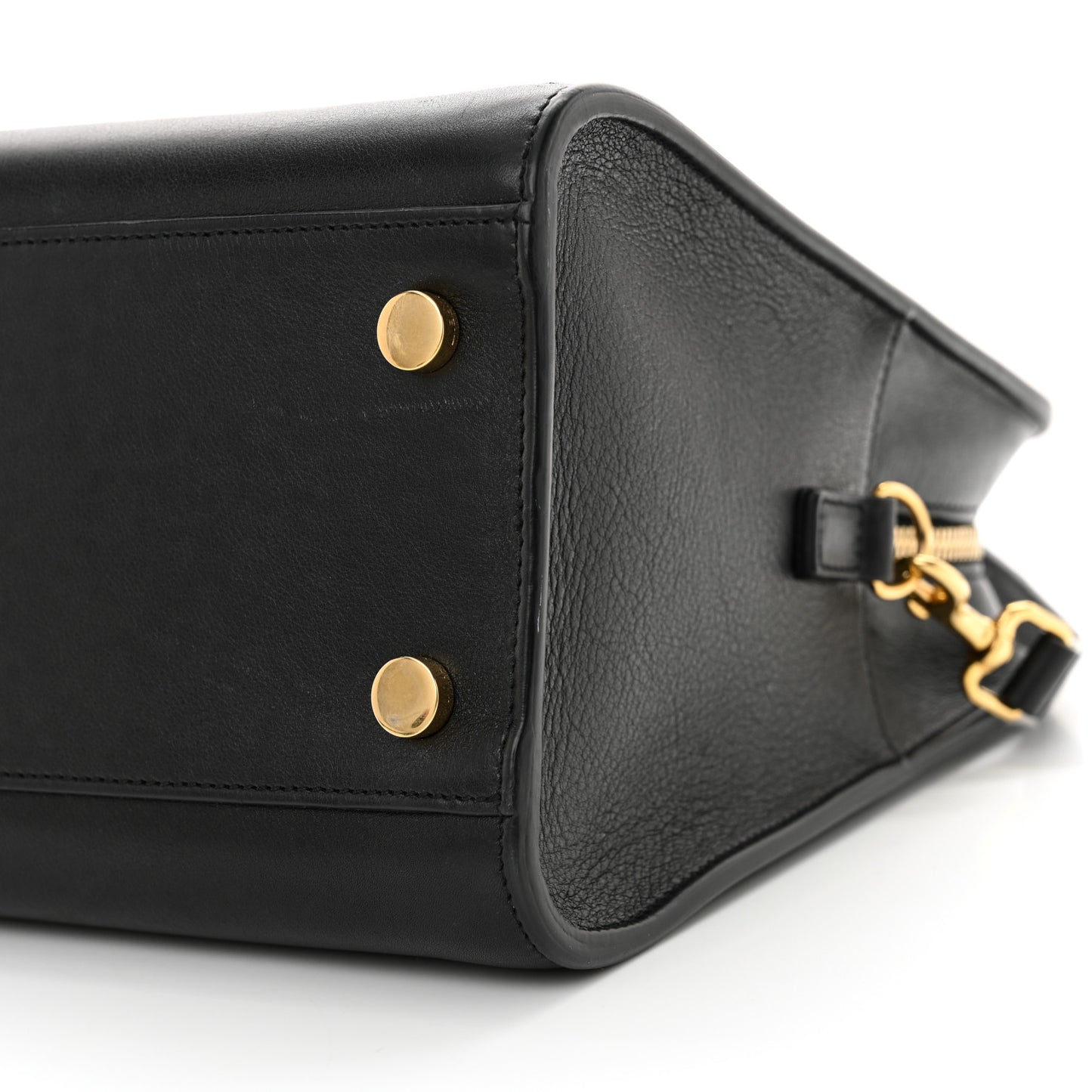 Smooth Calfskin Small Monogram Cabas Black