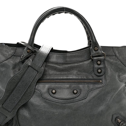 Balenciaga Agneau Classic Hardware City Anthracite 9 of 14