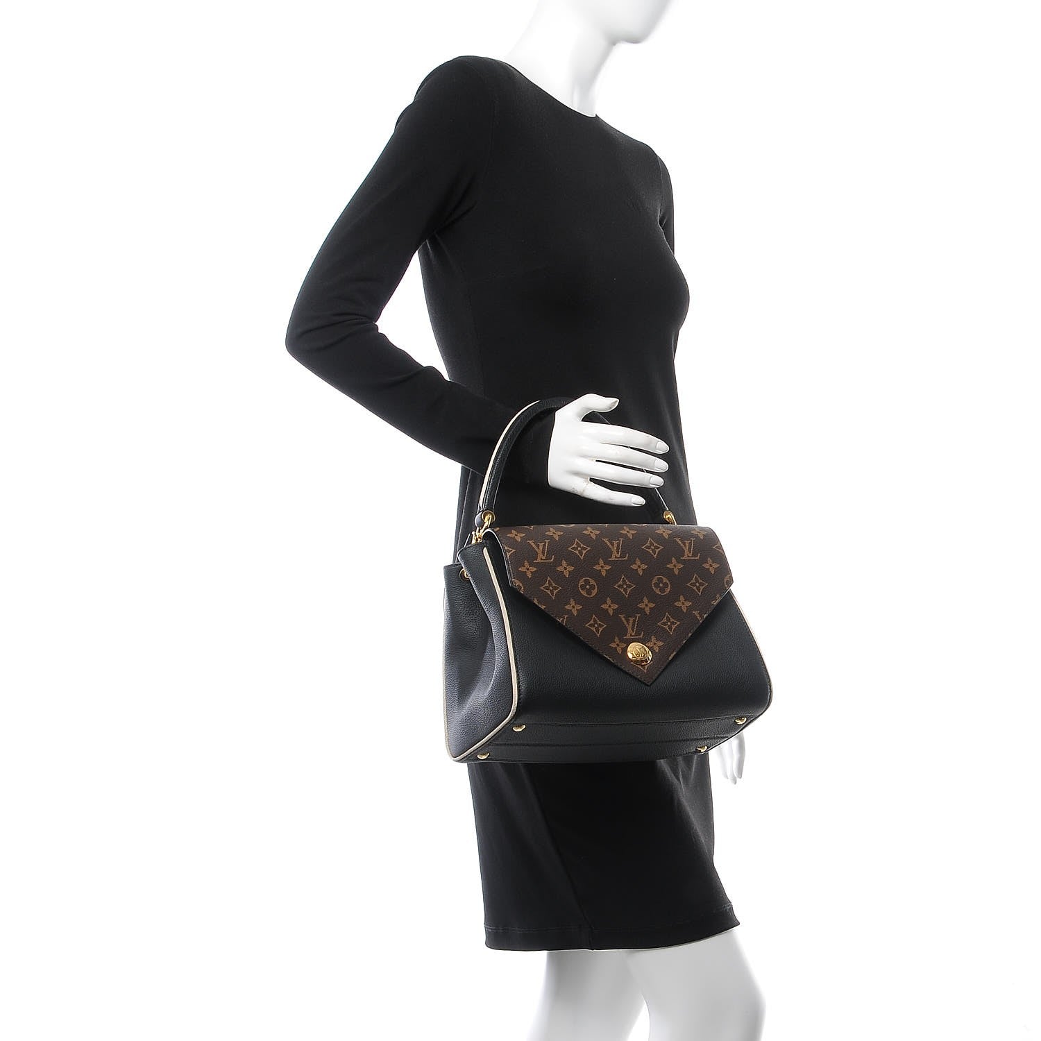Louis Vuitton Monogram Double V Black 2 of 7