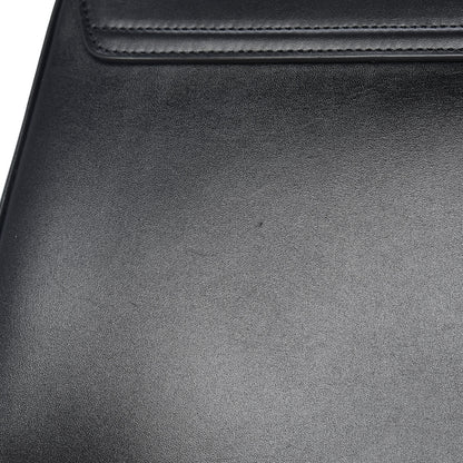 Celine Satinated Calfskin Medium 16 Top Handle Bag Black 14 of 14