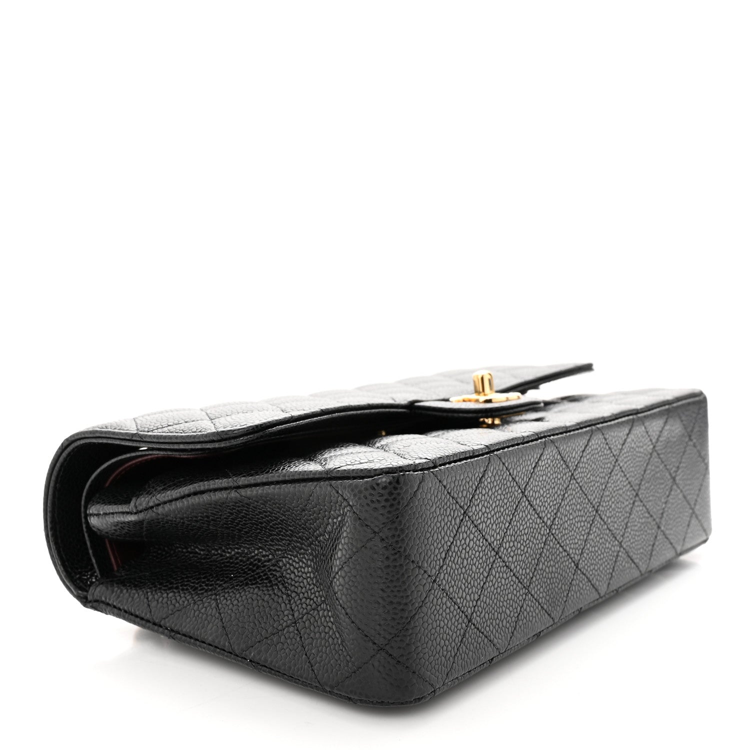 Chanel Caviar Quilted Medium Double Flap Black 4 of 11