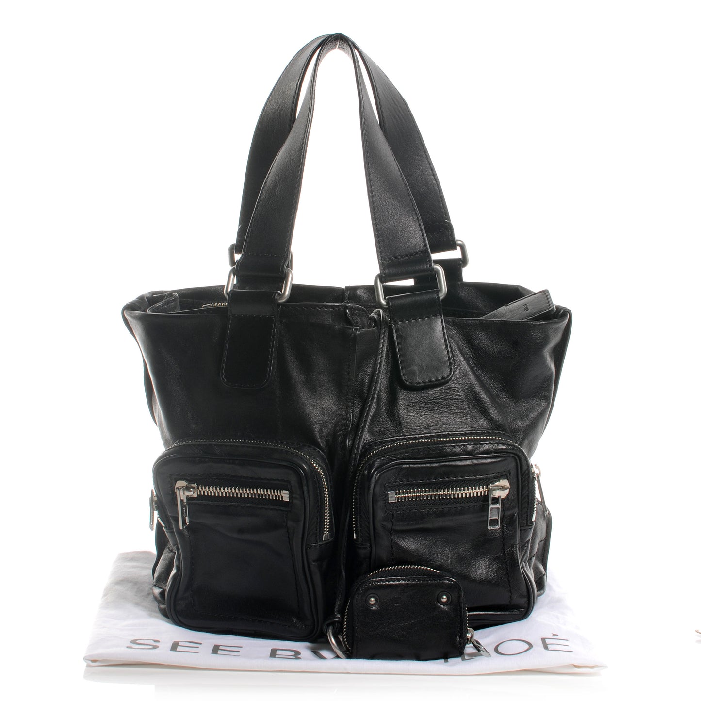 Calfskin Betty Tote Black