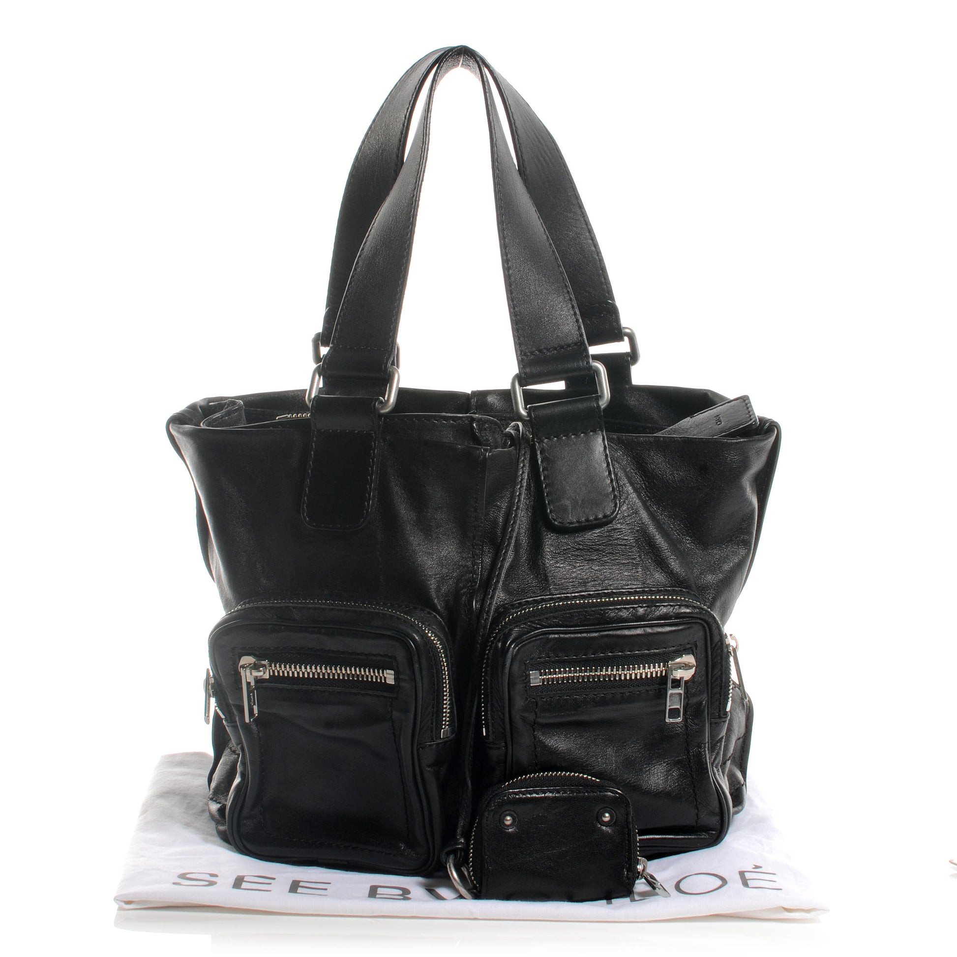 Chloe Calfskin Betty Tote Black 5 of 8