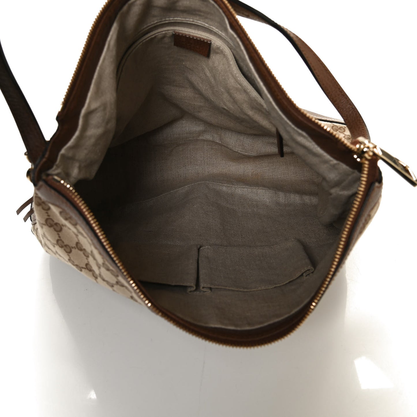 Soft GG Monogram Large Margaux Hobo Brown