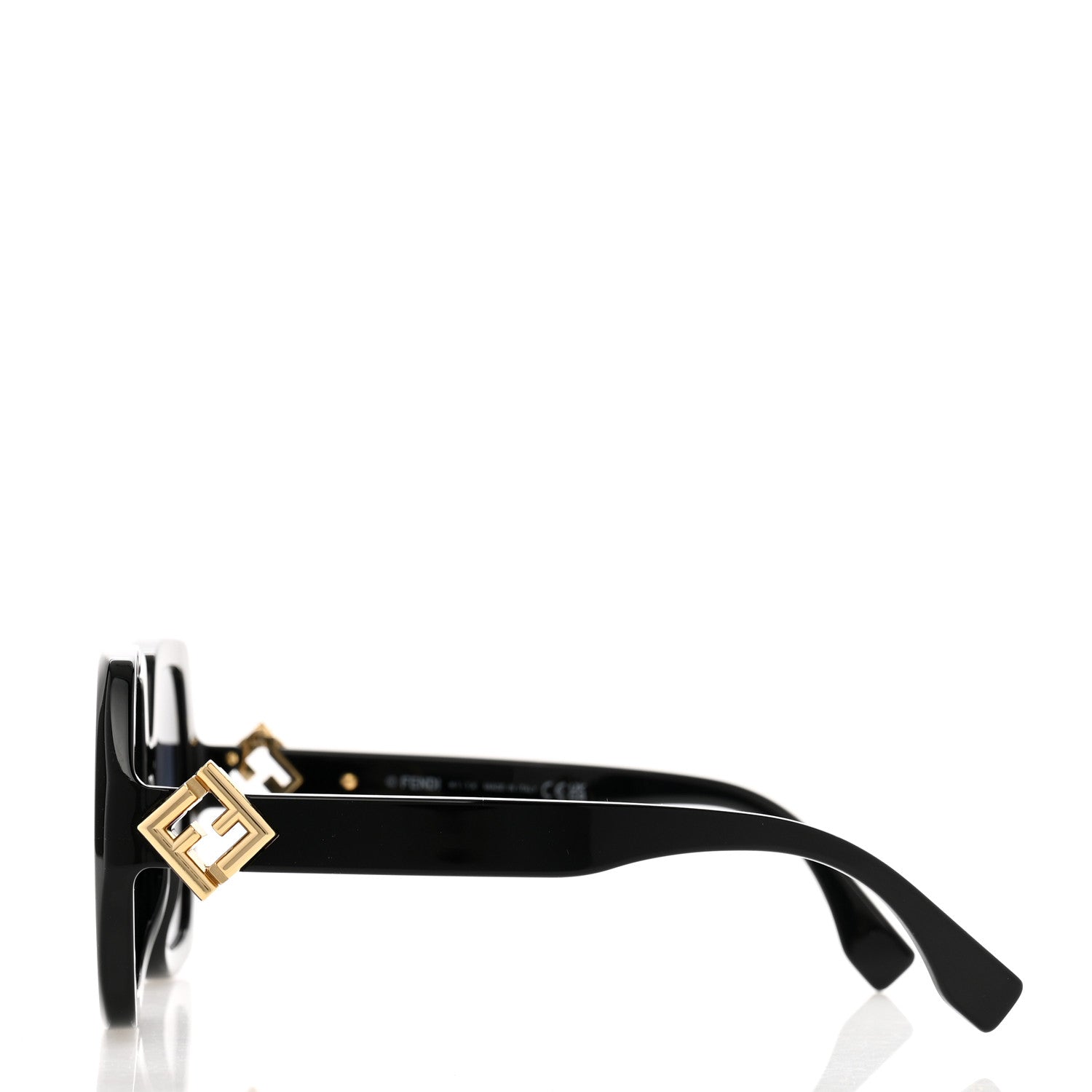 Fendi Acetate FF Diamonds Sunglasses FE40139I Black 3 of 7