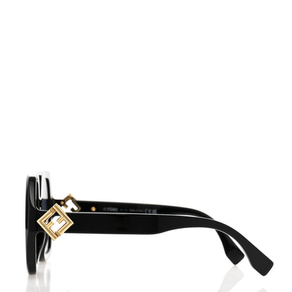 Fendi Acetate FF Diamonds Sunglasses FE40139I Black 3 of 7