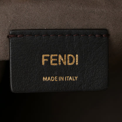 Fendi Vitello Liberty F is Fendi FF 1974 Embossed Mini Mon Tresor Bucket Bag Brandy 6 of 11