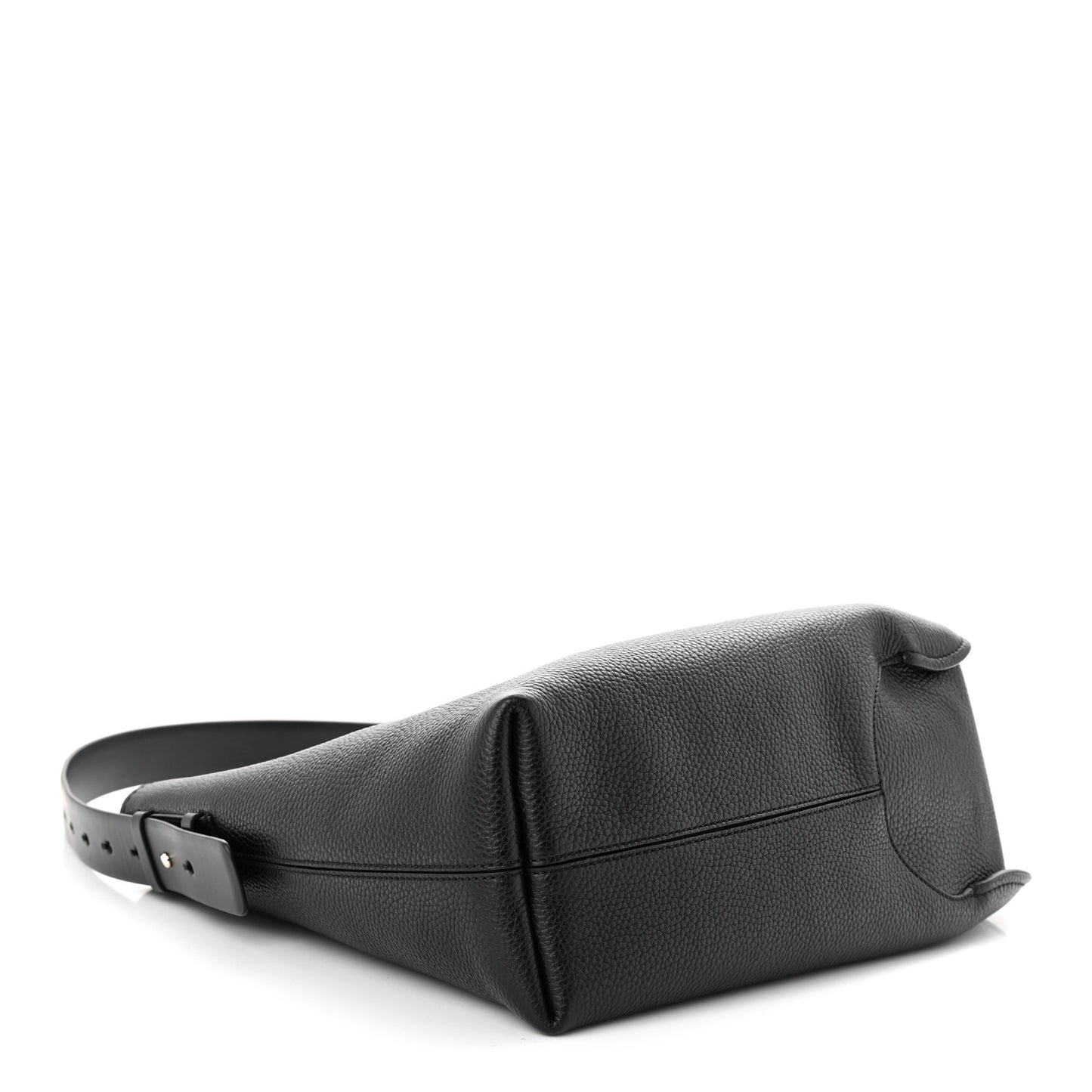 Calfskin Minerva Hobo Black