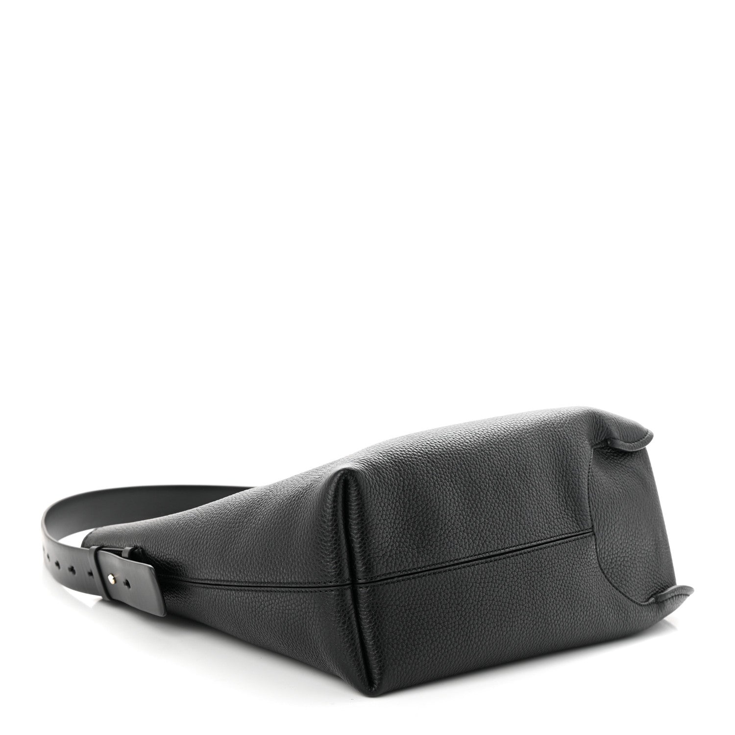 Salvatore Ferragamo Calfskin Minerva Hobo Black 5 of 11