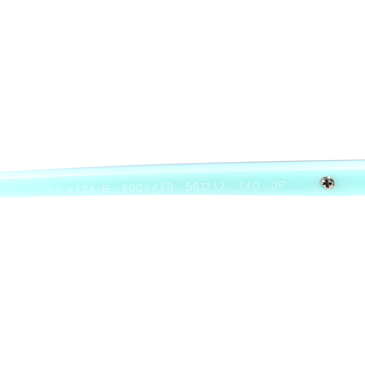 Tiffany Acetate Metal Cat Eye Sunglasses TF4134 Black Blue 6 of 7