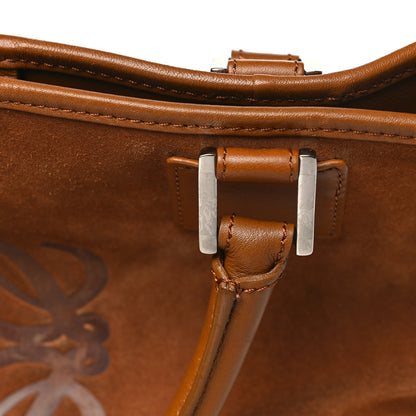 Loewe Suede Calfskin Amazona Brown 11 of 13