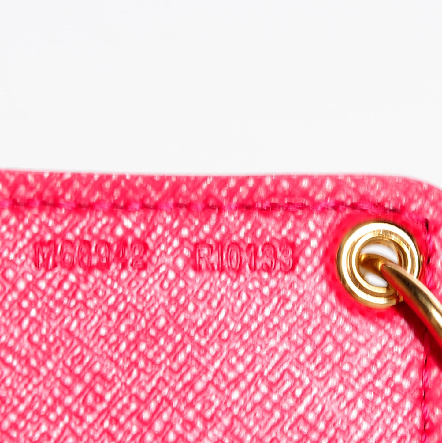 Monogram Illustre Carousel Bag Charm Key Ring Pink