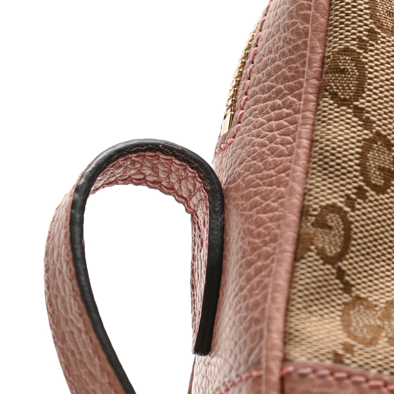 Gucci Monogram Mini Bree Messenger Bag Beige Soft Pink 13 of 15