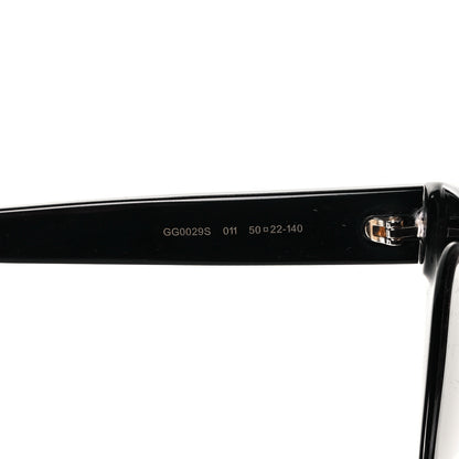 Gucci Acetate Herbarium Print Square Frame Sunglasses GG0029S White 7 of 7