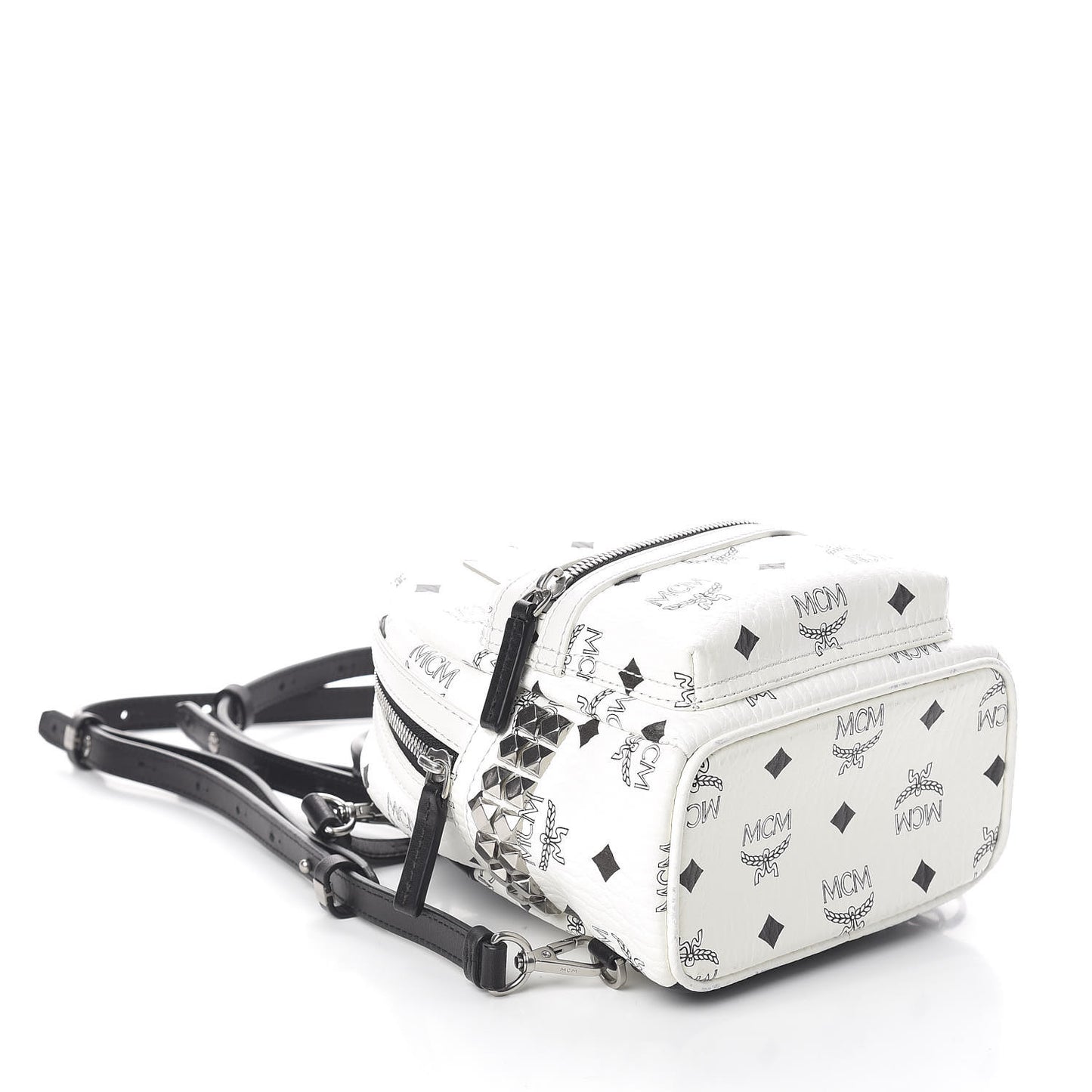 Visetos Side Stud X-Mini Stark Bebe Boo Backpack White