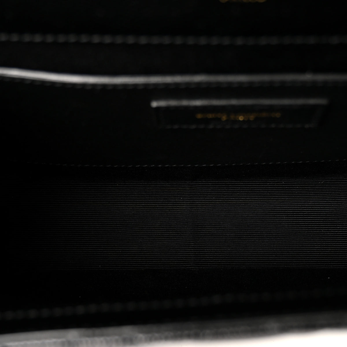 Grain De Poudre Textured Mixed Matelasse Triquilt Medium Monogram Satchel Black