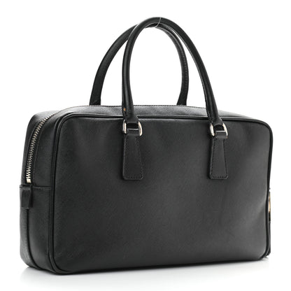 Prada Saffiano Lux Petite Bowler Black 3 of 10