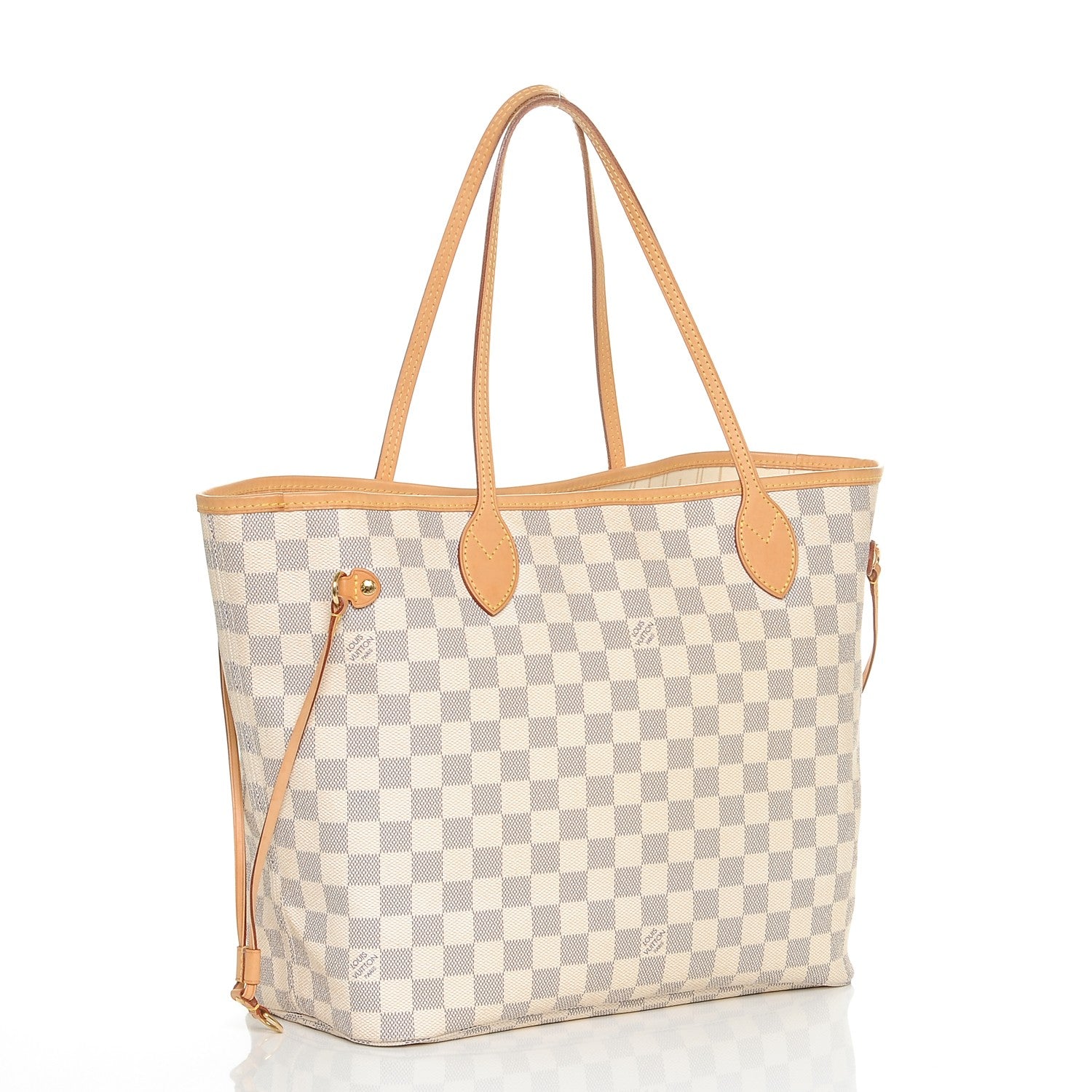 Louis Vuitton Damier Azur Neverfull MM 3 of 10