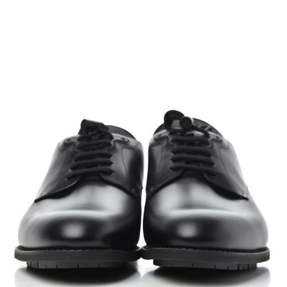 Louis Vuitton Calfskin Mens Formal Derby Shoes 11 Black 2 of 15