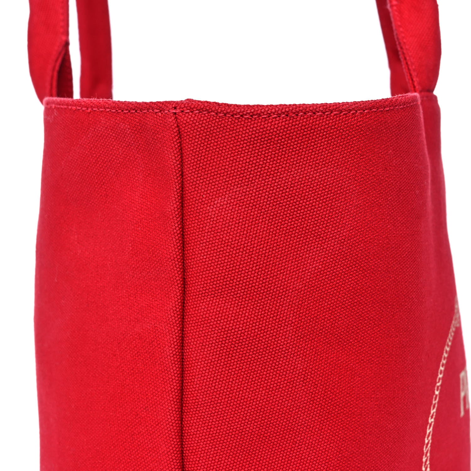 Prada Canapa Logo Bucket Tote Rosso 16 of 16