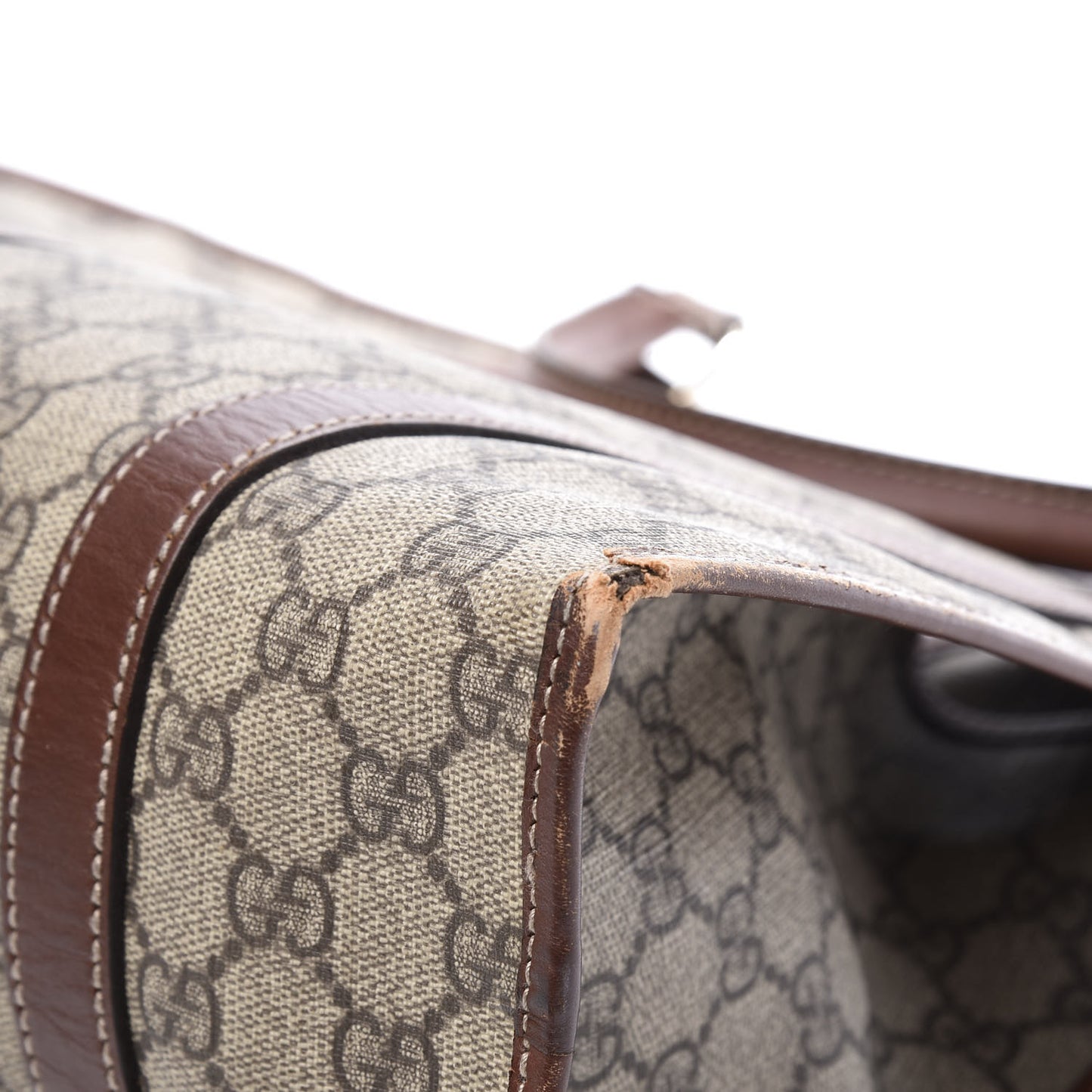 GG Plus Monogram Medium Joy Shoulder Bag Brown