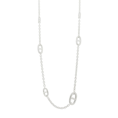 Hermes Sterling Silver Farandole Necklace 80 1 of 6