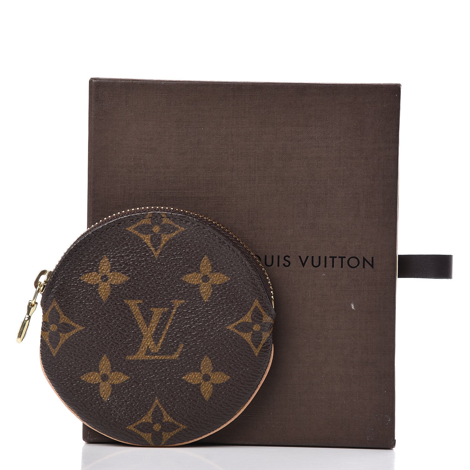 Louis Vuitton Monogram Round Coin Purse 7 of 7