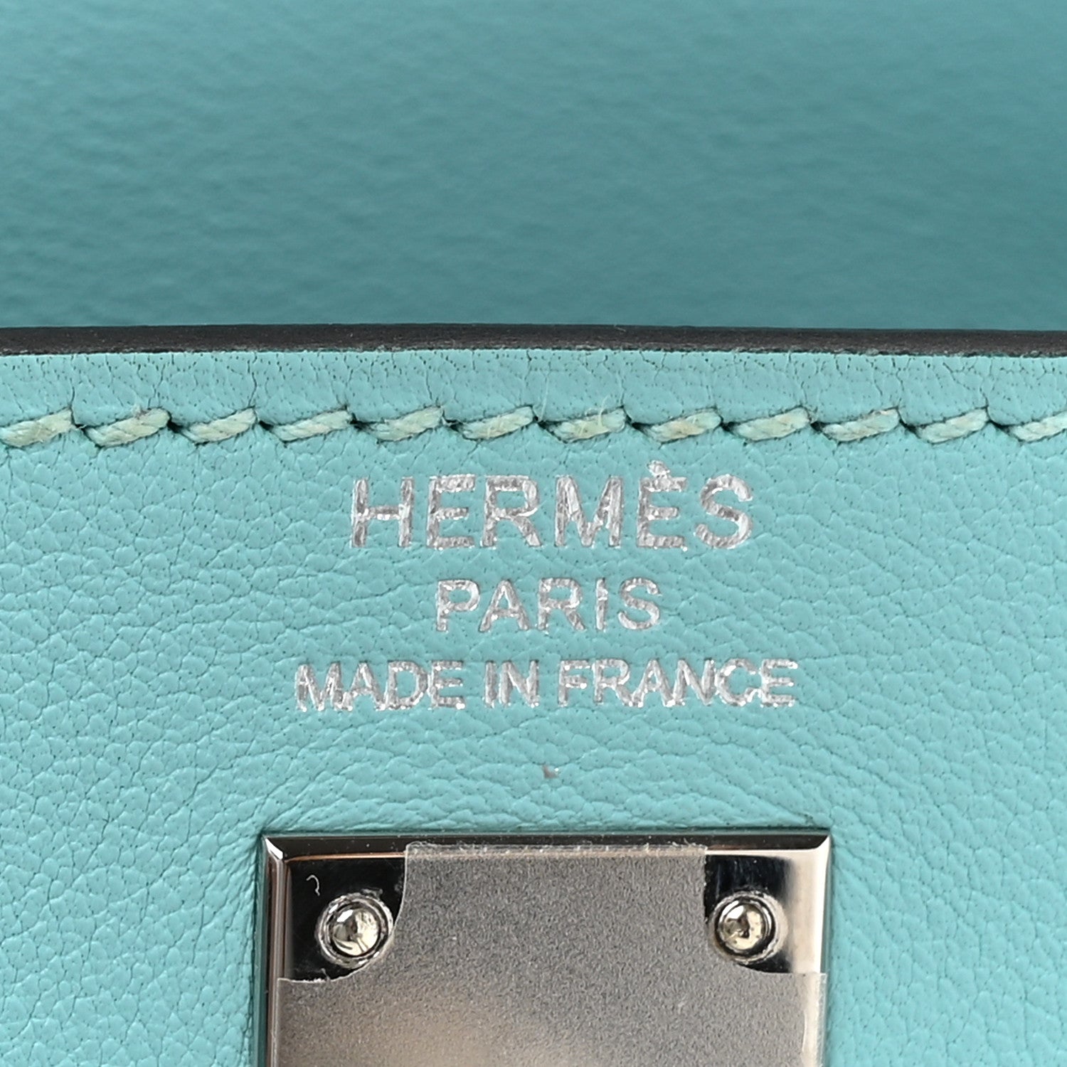 Hermes Swift Kelly Retourne 25 Bleu Atoll 6 of 11