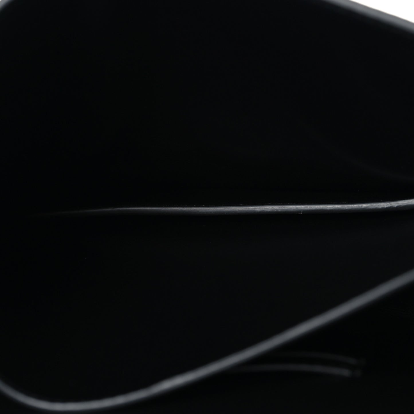 Calfskin Double Gancini Crossbody Black