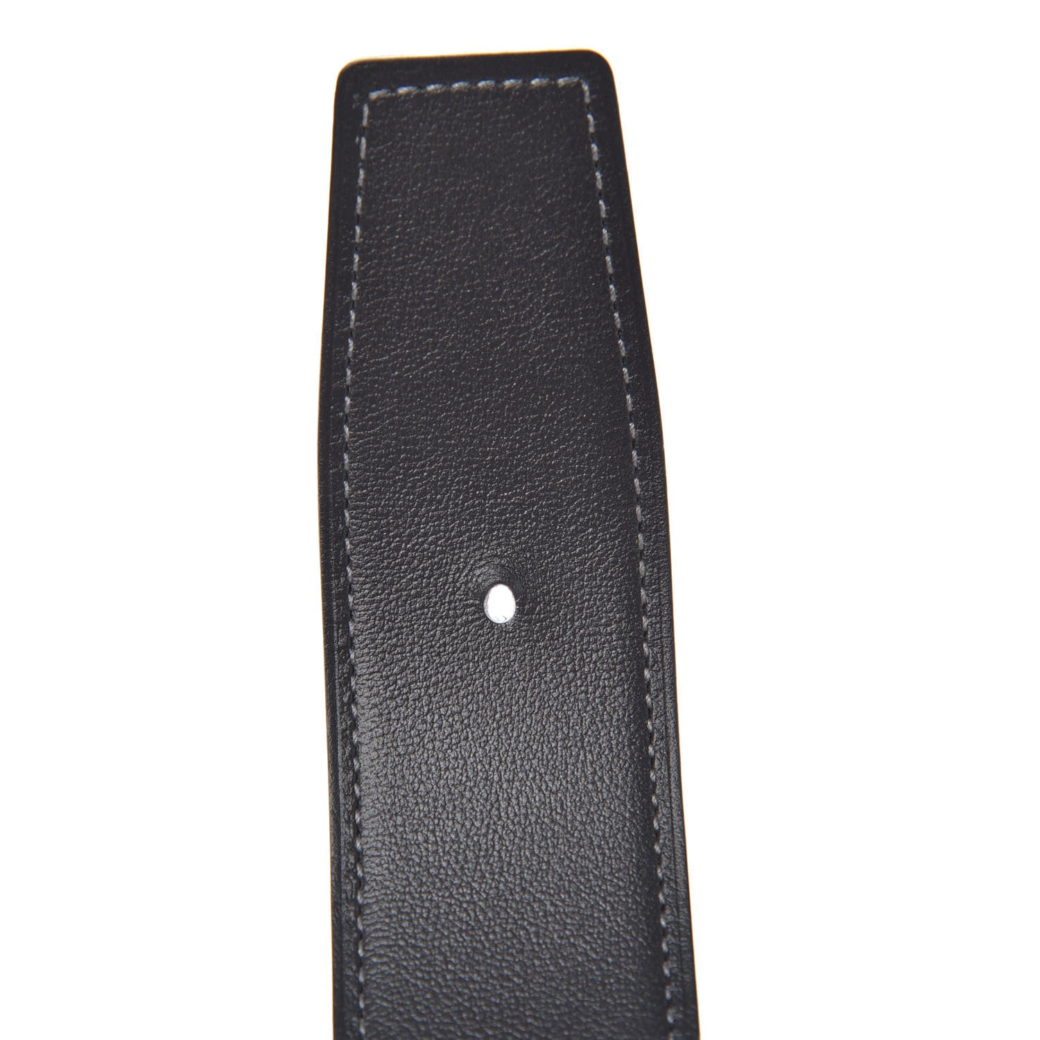 Hermes Togo 135 32mm Belt Strap 95 Ciel Graphite 3 of 6