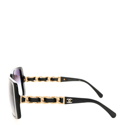 Chanel Acetate Chain Sunglasses 5208-Q Black 3 of 8
